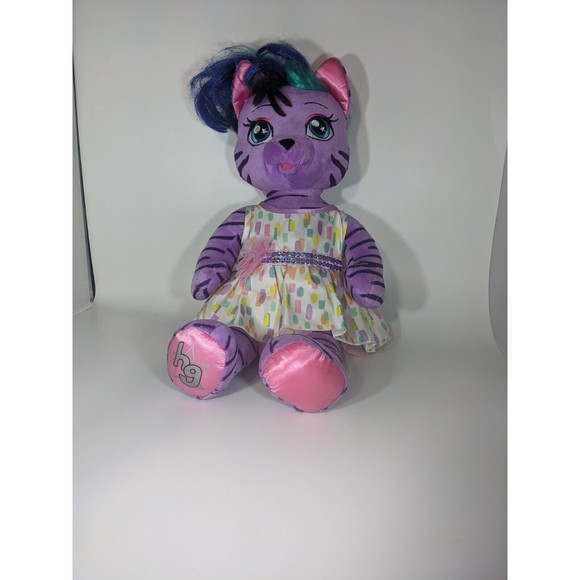 Build A Bear HG Honey Girls Teegan Tiger Rockstar 20” Plush Lead Singer w/Dress - Picture 8 of 8